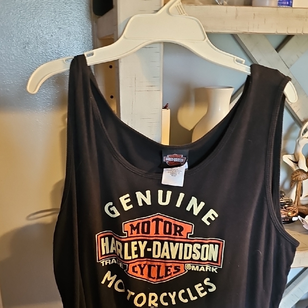 Harley-Davidson Black Tank Top